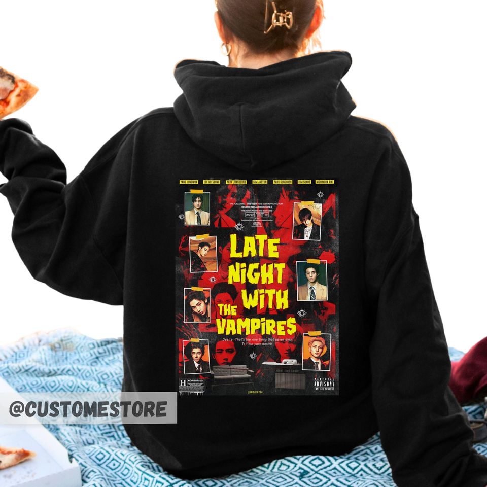 Enhypen Kpop Concert Double Sided Hoodie