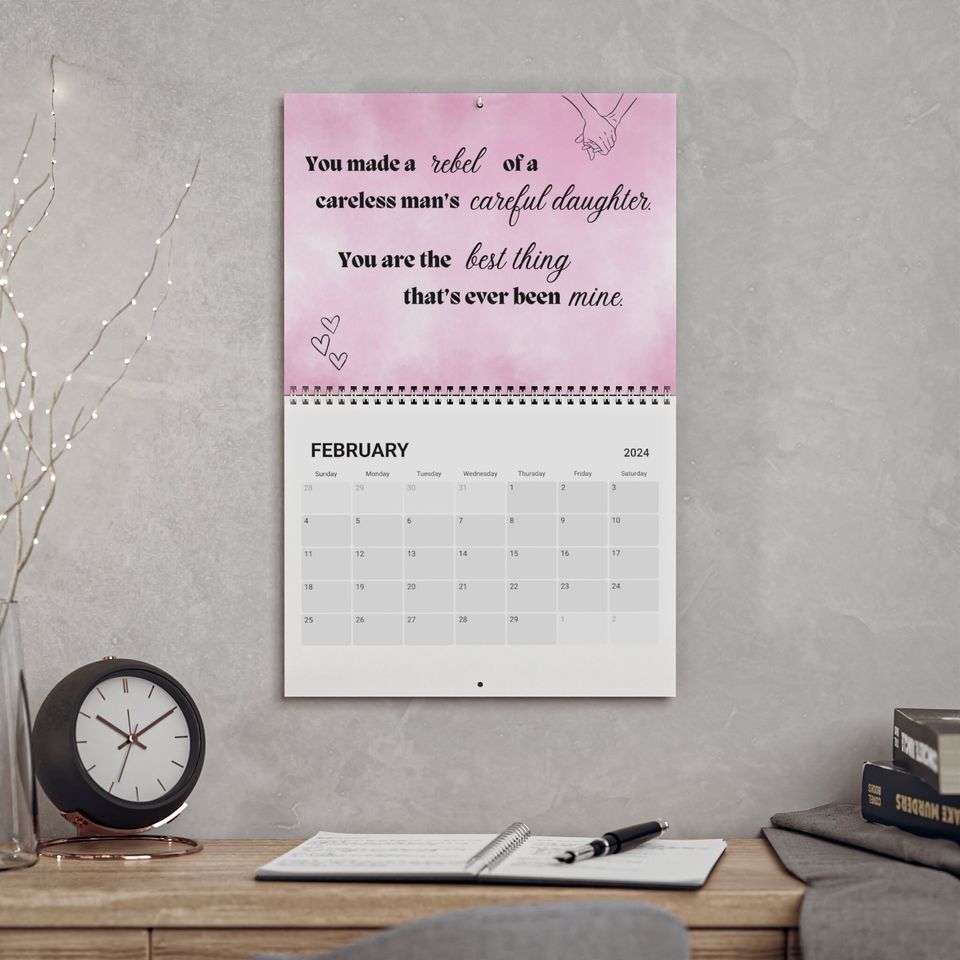 In My 2024 Era Wall Calendar