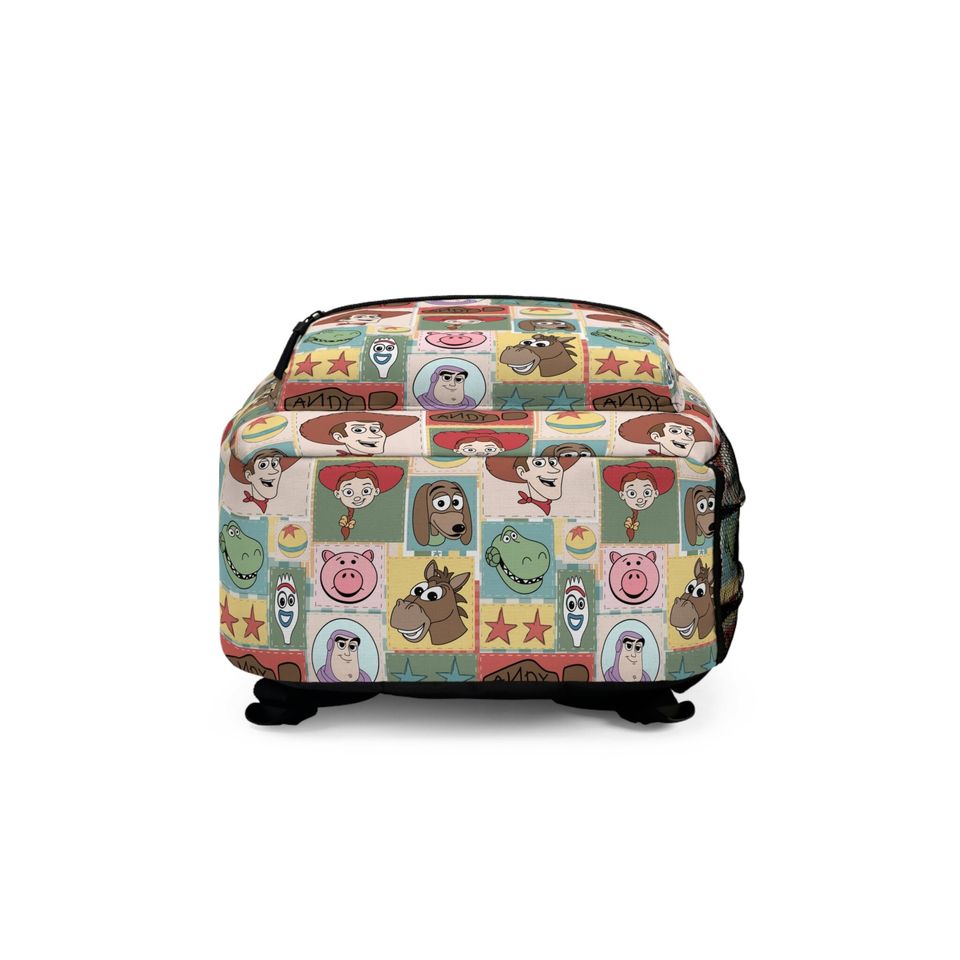 Toy Story Patchwork Backpack, Woody and Friends Backpack