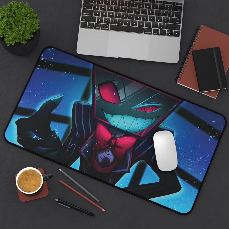 Vox Hazbin Hotel Desk Mat, Hazbin Hotel Decor
