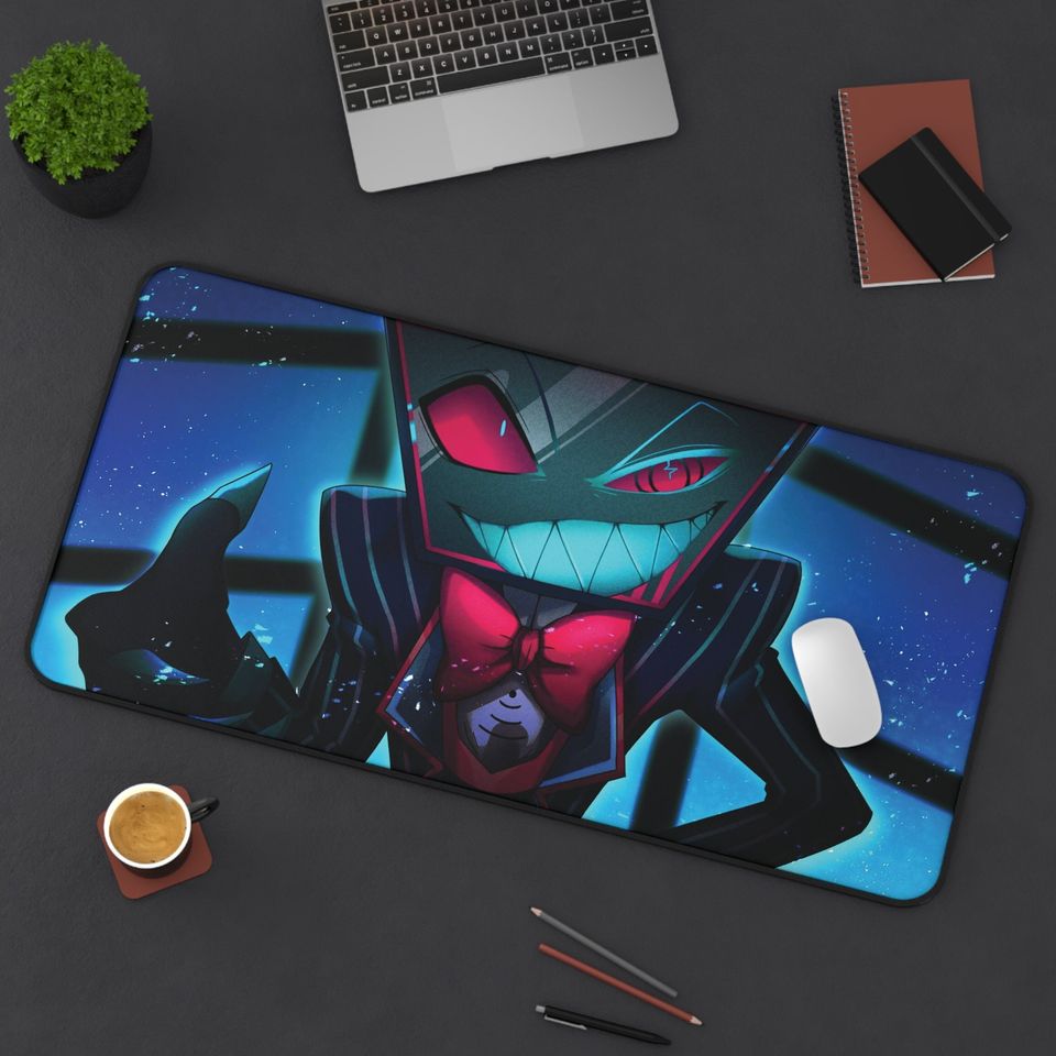 Vox Hazbin Hotel Desk Mat, Hazbin Hotel Decor
