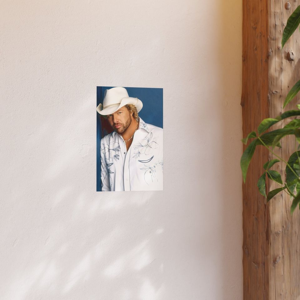 Toby Keith Satin and Archival Matte Posters