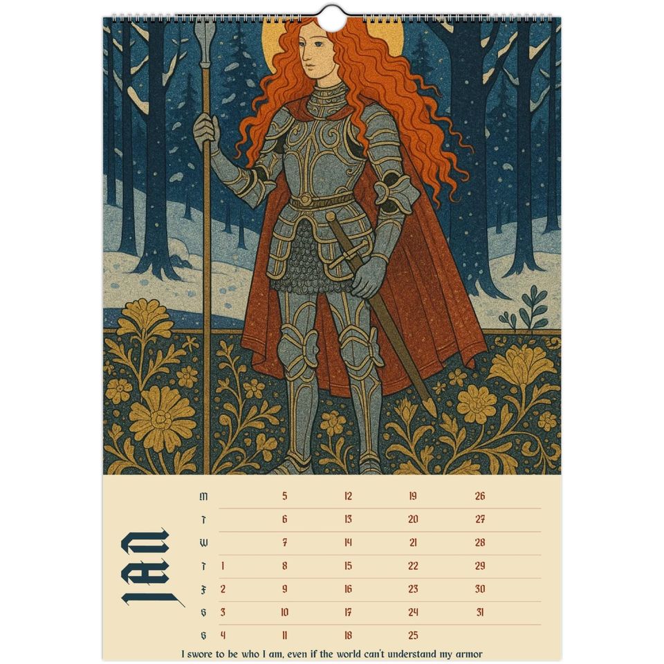 Chappell Roan Wall Calendar 2026: A Year of Damsels & Dangerous Things
