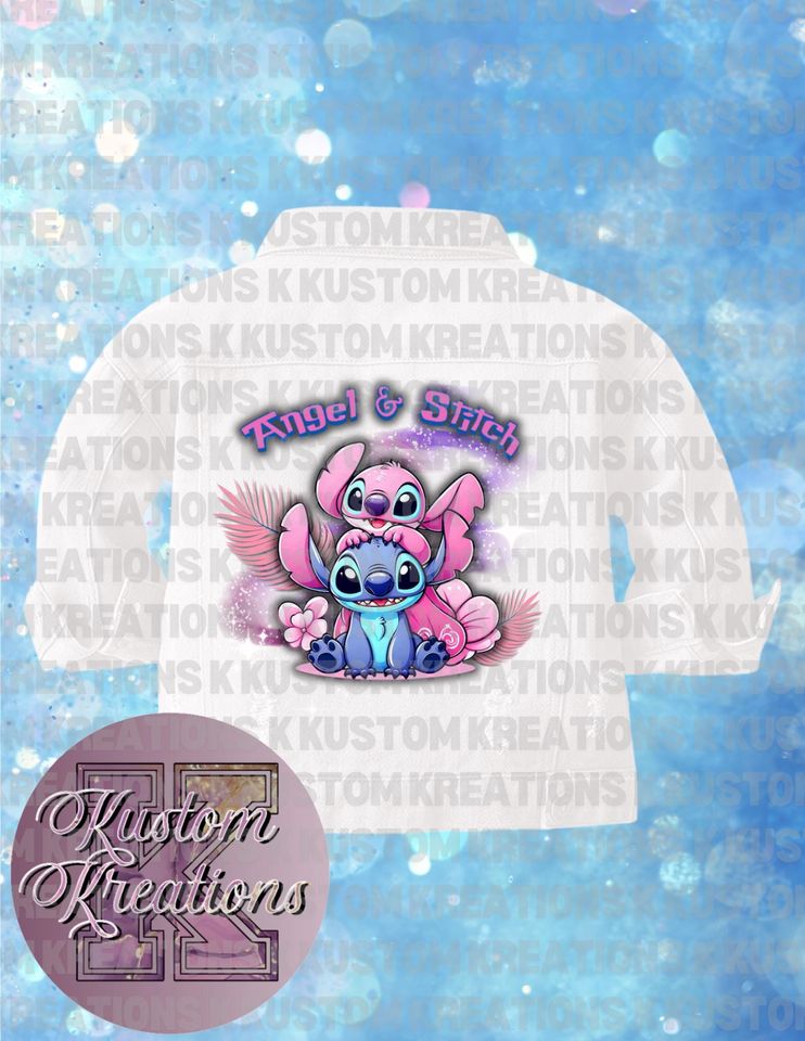 Disney Stitch Denim Jacket