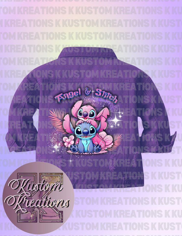 Disney Stitch Denim Jacket