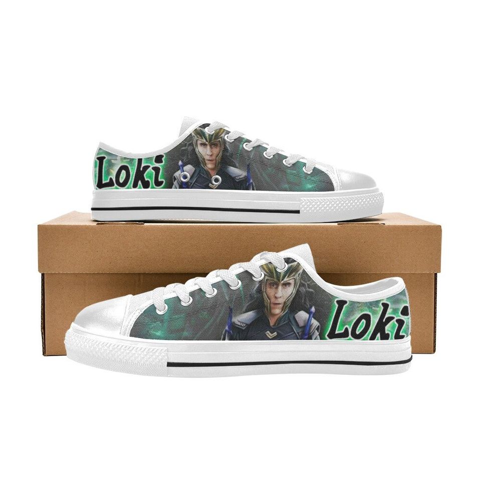 LOKI Lowtop Sneakers Disney Low Top Shoes Sneakers