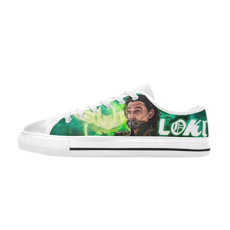 Loki Low Top Sneakers, Loki Canvas Shoes