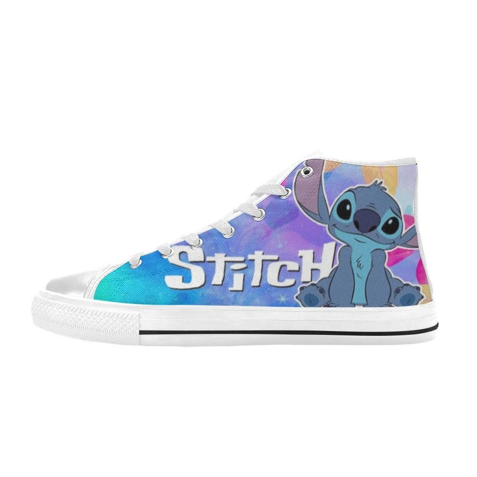 Stitch High Top Sneakers, Stitch And Lilo Sneakers