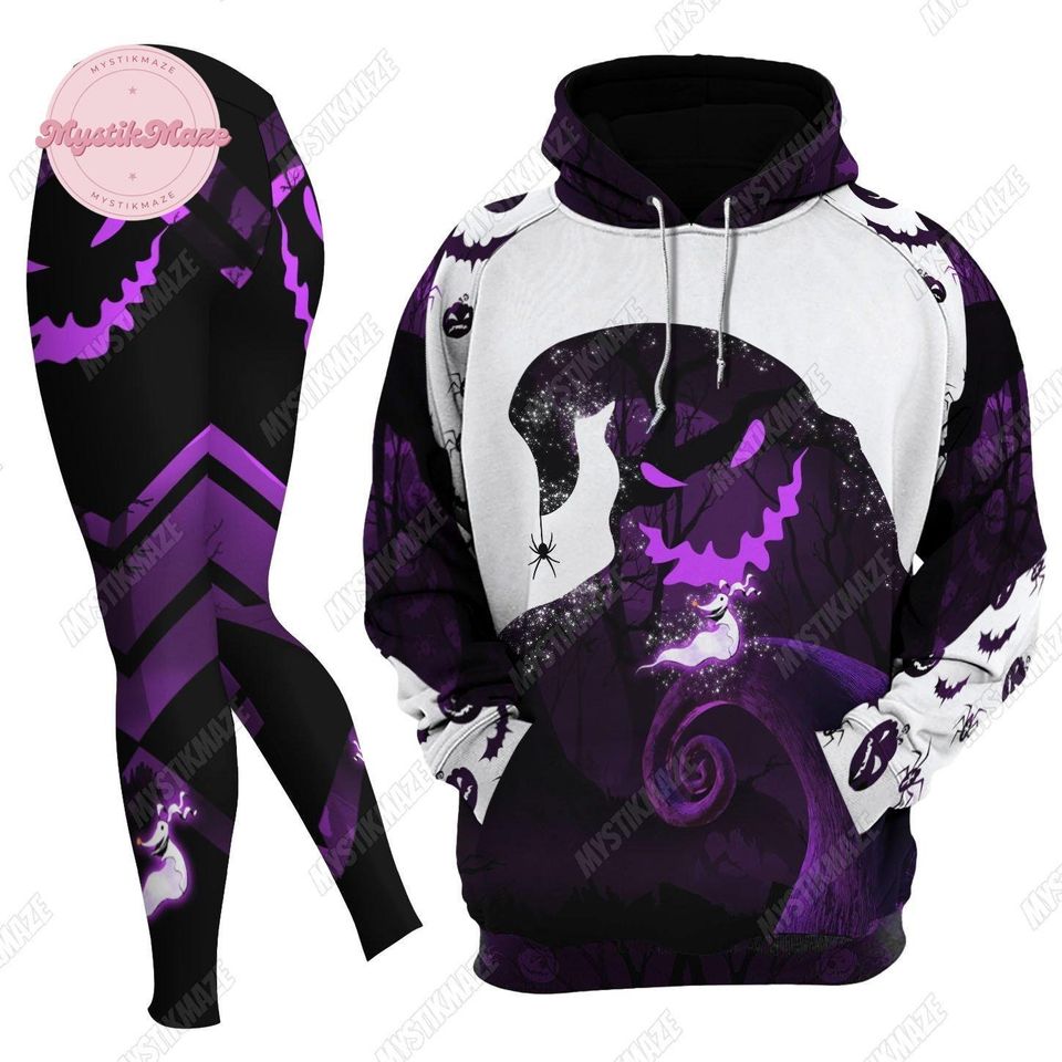 Oogie Boogie Hoodie Legging Set, Nightmare Before Christmas Hoodie, Oogie Boogie