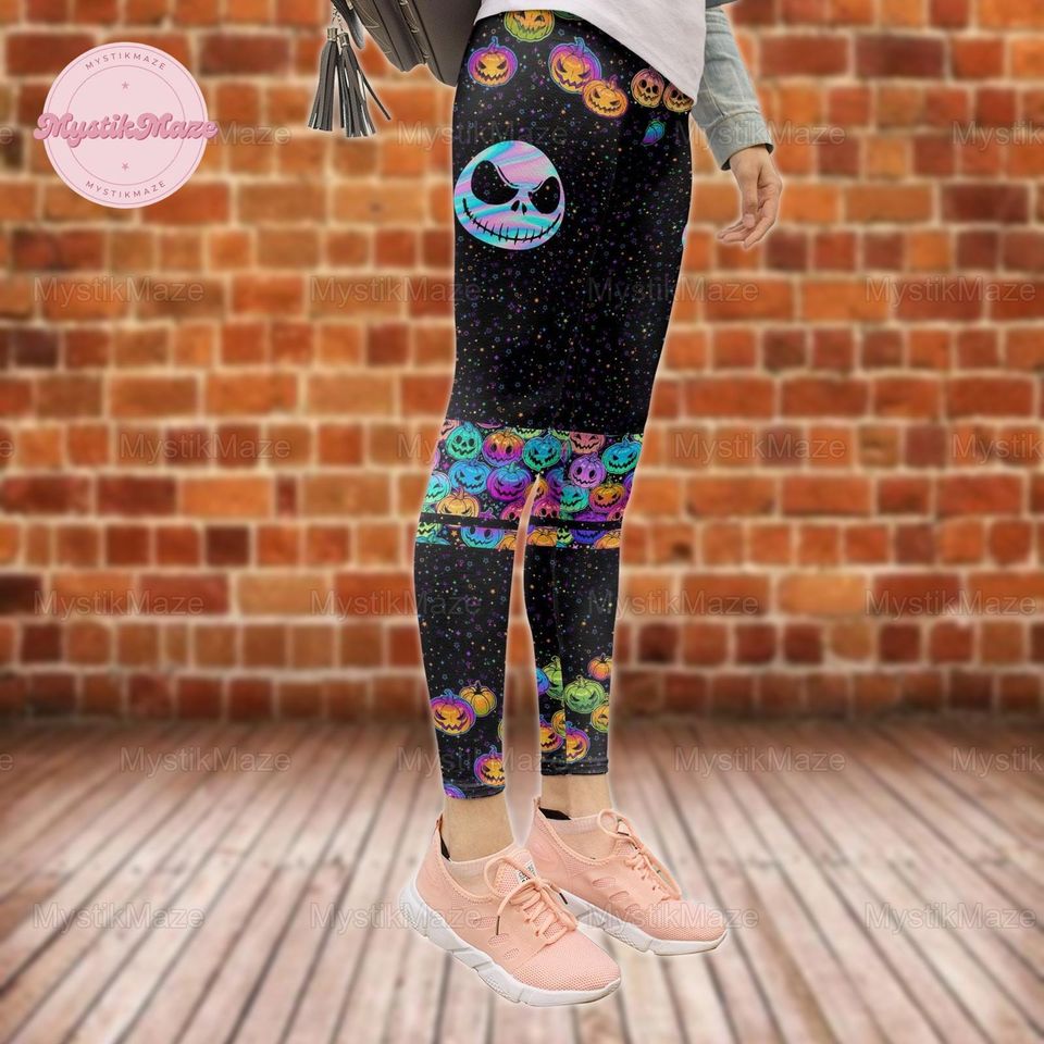 Halloween Personalized Jack Skellington Hoodie Legging, Pumpkin King Shirt, Magic Kingdom Tee, Nightmare Before Christmas Fan Gift