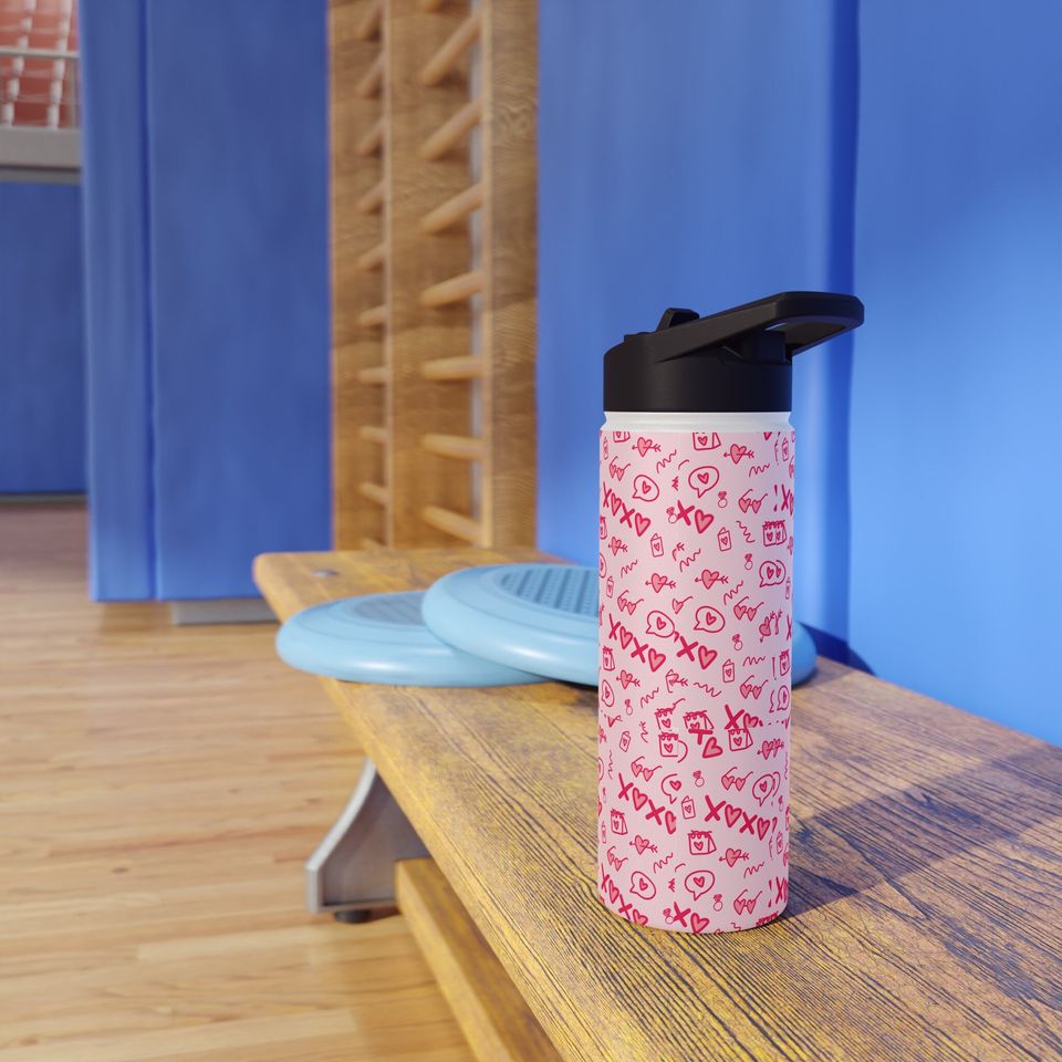 Stainless Steel Water Bottle, Standard Lid