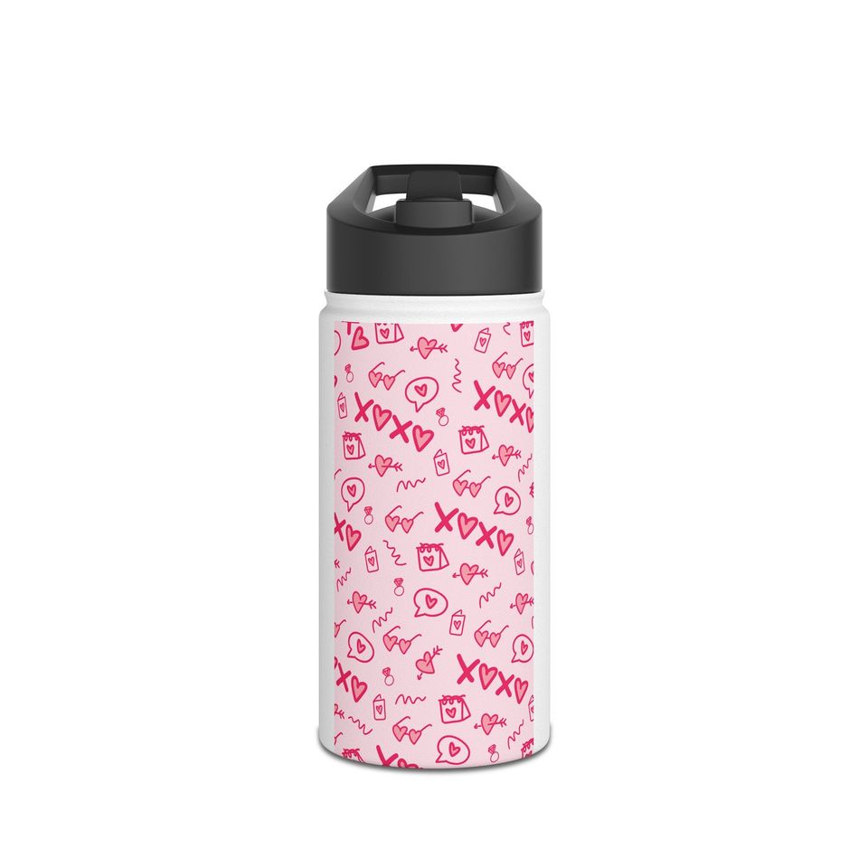 Stainless Steel Water Bottle, Standard Lid