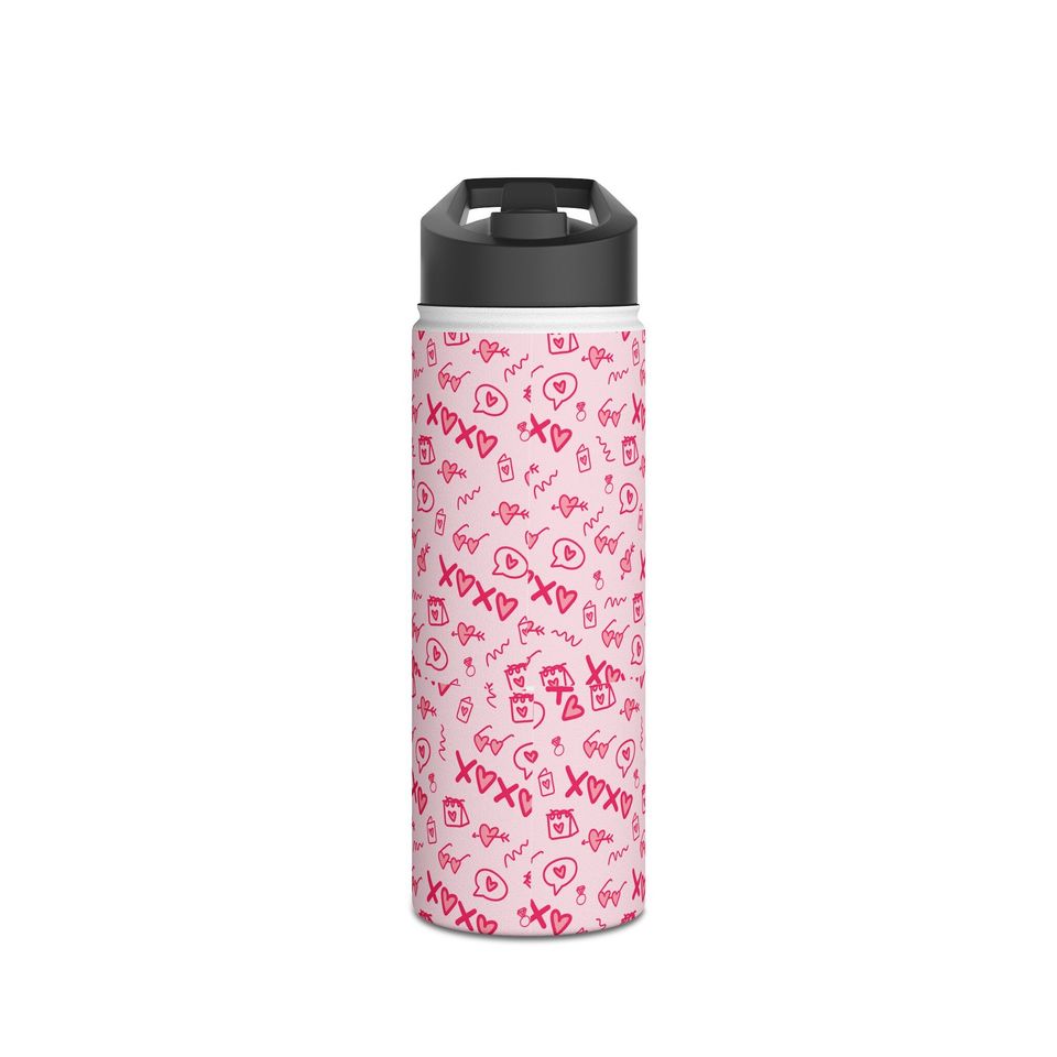 Stainless Steel Water Bottle, Standard Lid