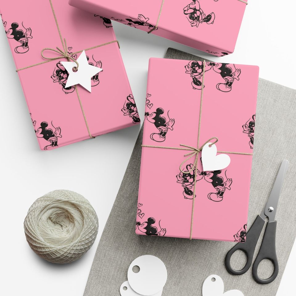 Disney Micky & Minnie Mouse Gift Wrap Papers