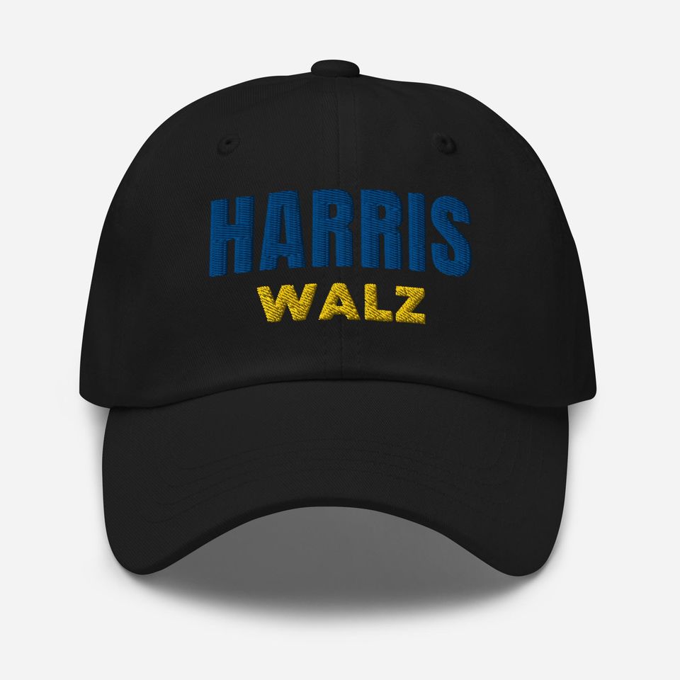 Harris Walz 2024 Embroidered Hat, Harris Walz Cap, 2024 Elections