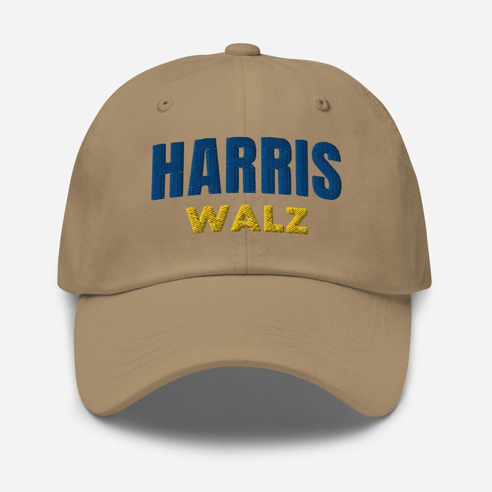 Harris Walz 2024 Embroidered Hat, Harris Walz Cap, 2024 Elections
