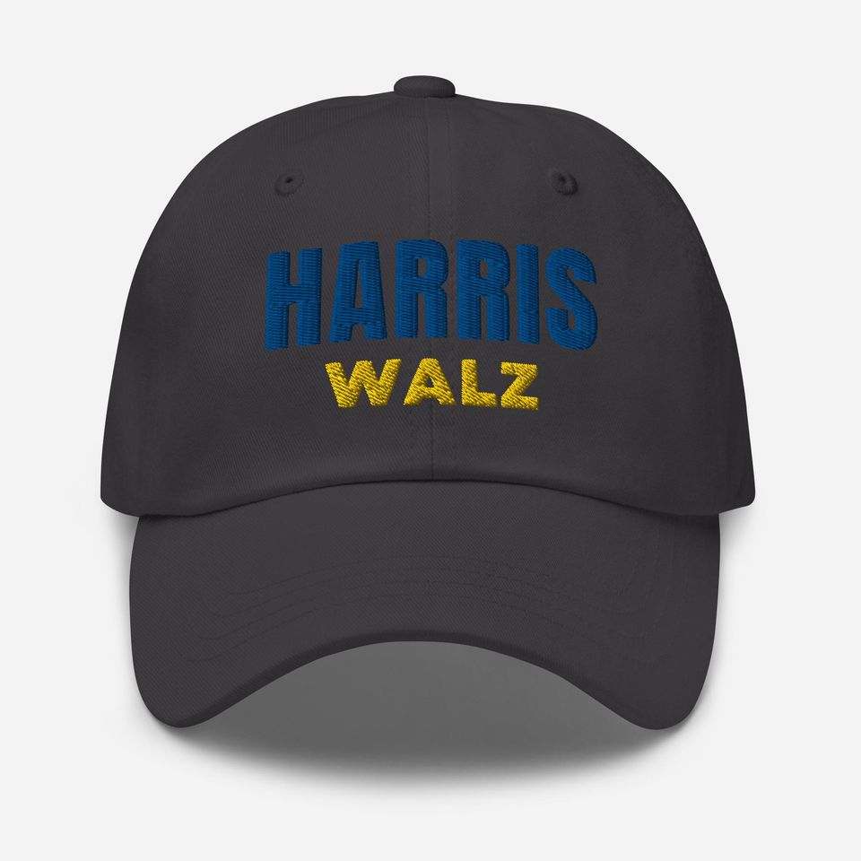 Harris Walz 2024 Embroidered Hat, Harris Walz Cap, 2024 Elections
