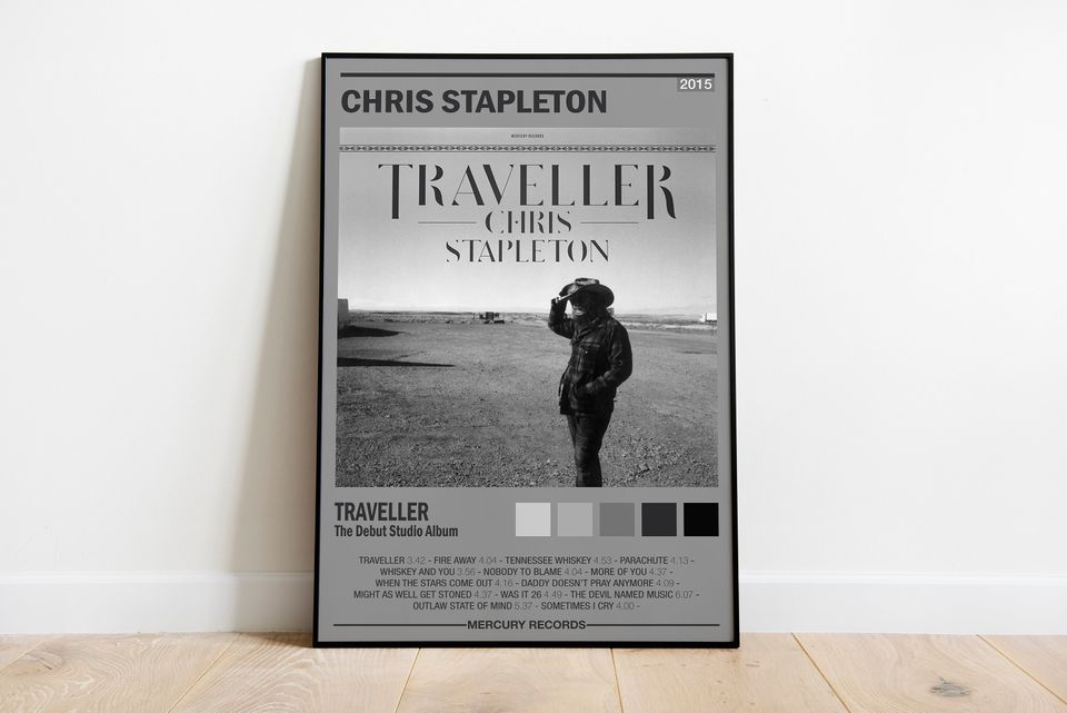 Chris Stapleton Poster, Home Decorf