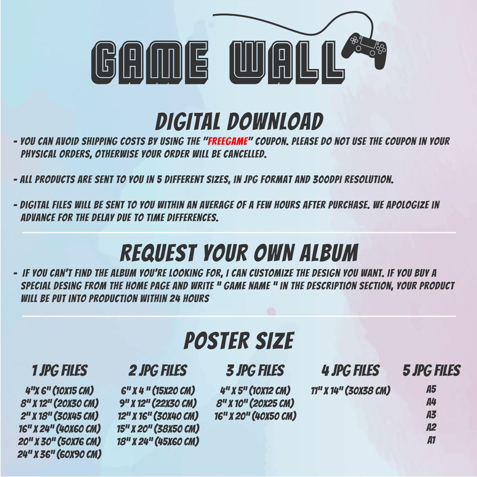 Super Mario 64 Poster, Gaming Room Poster, Gaming Wall Poster, Gaming Print Poster, Game Gift, Video Games Poster, Gaming Wall Art
