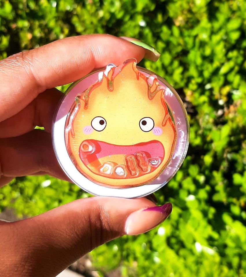 Fire Spirit Shaker Phone Grip & Stand