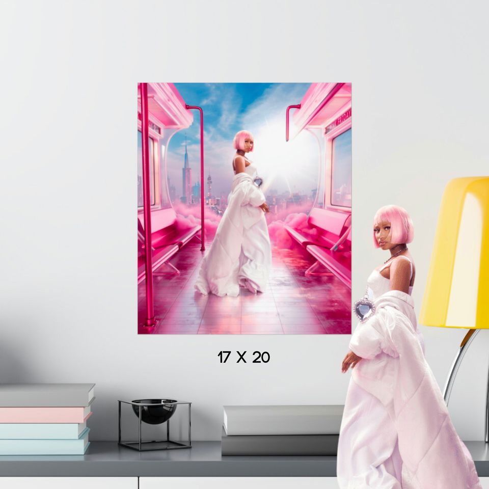 Nicki Minaj Queen of Rap Pink Friday 2 Posters