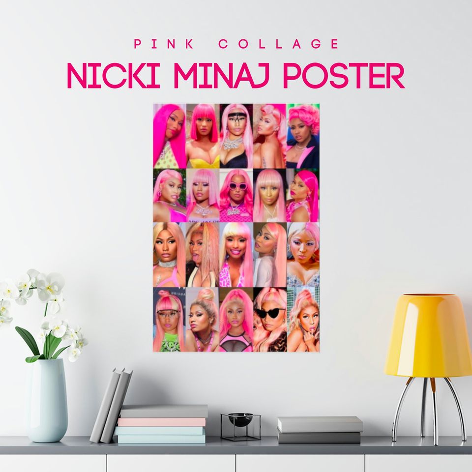 Nicki Minaj Queen of Rap Pink Friday 2 Premium Matte Vertical Posters