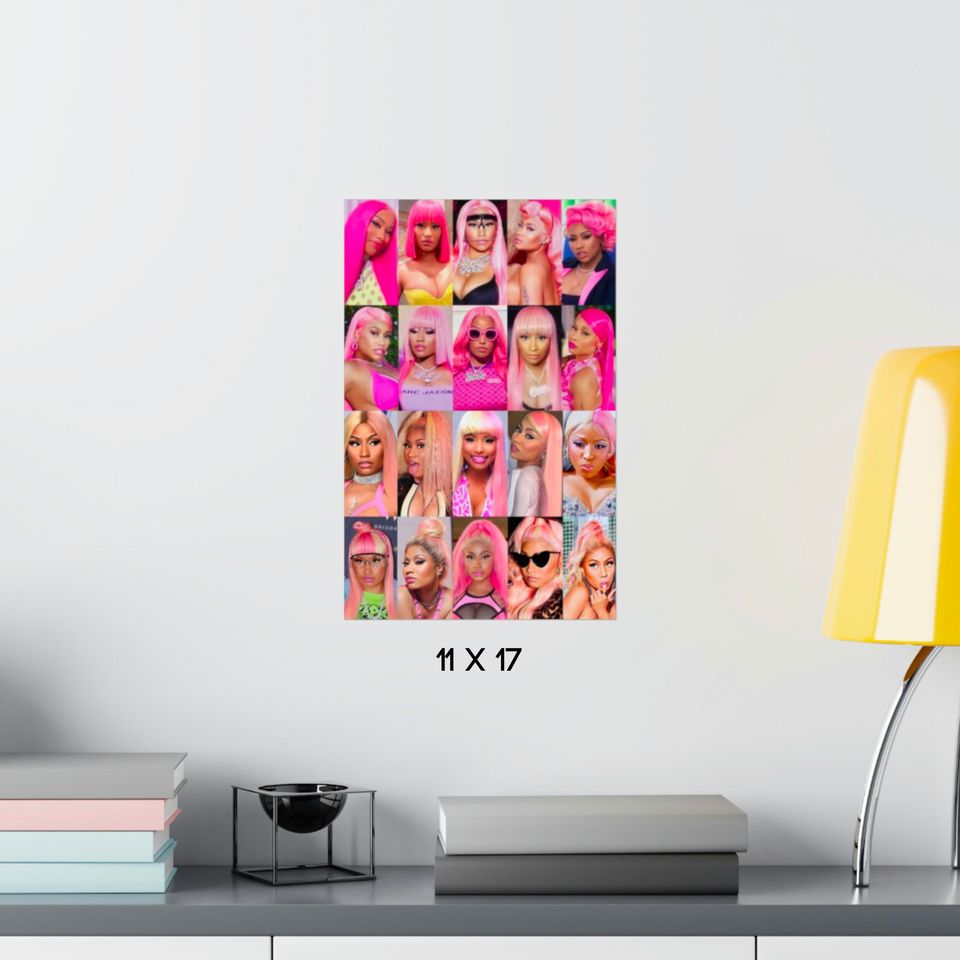 Nicki Minaj Queen of Rap Pink Friday 2 Premium Matte Vertical Posters