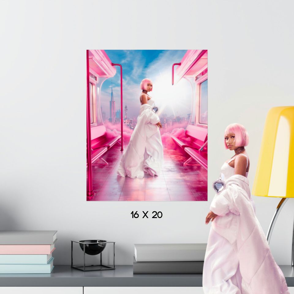 Nicki Minaj Queen of Rap Pink Friday 2 Posters