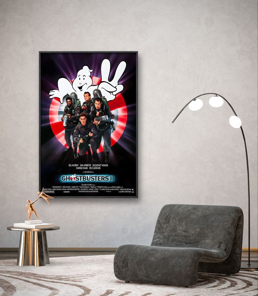 Ghostbusters Print, Ghostbusters Poster, 1989 American Poster