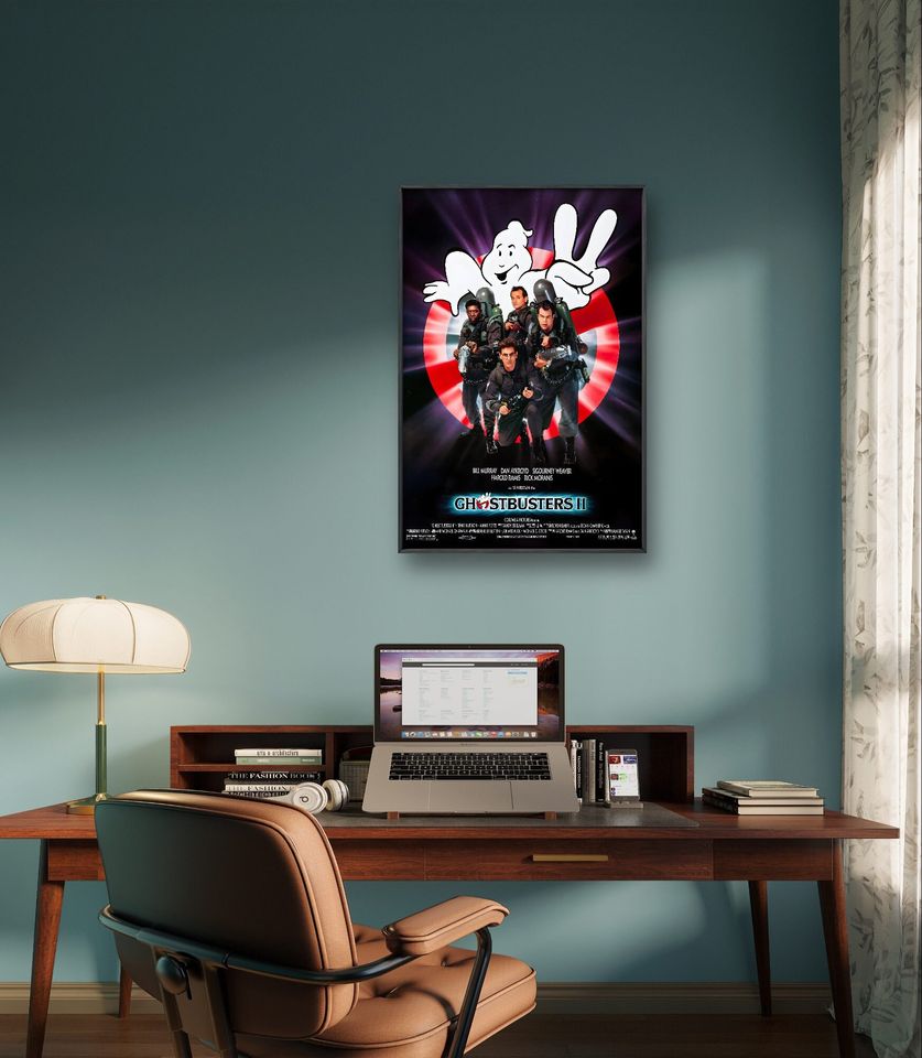 Ghostbusters Print, Ghostbusters Poster, 1989 American Poster