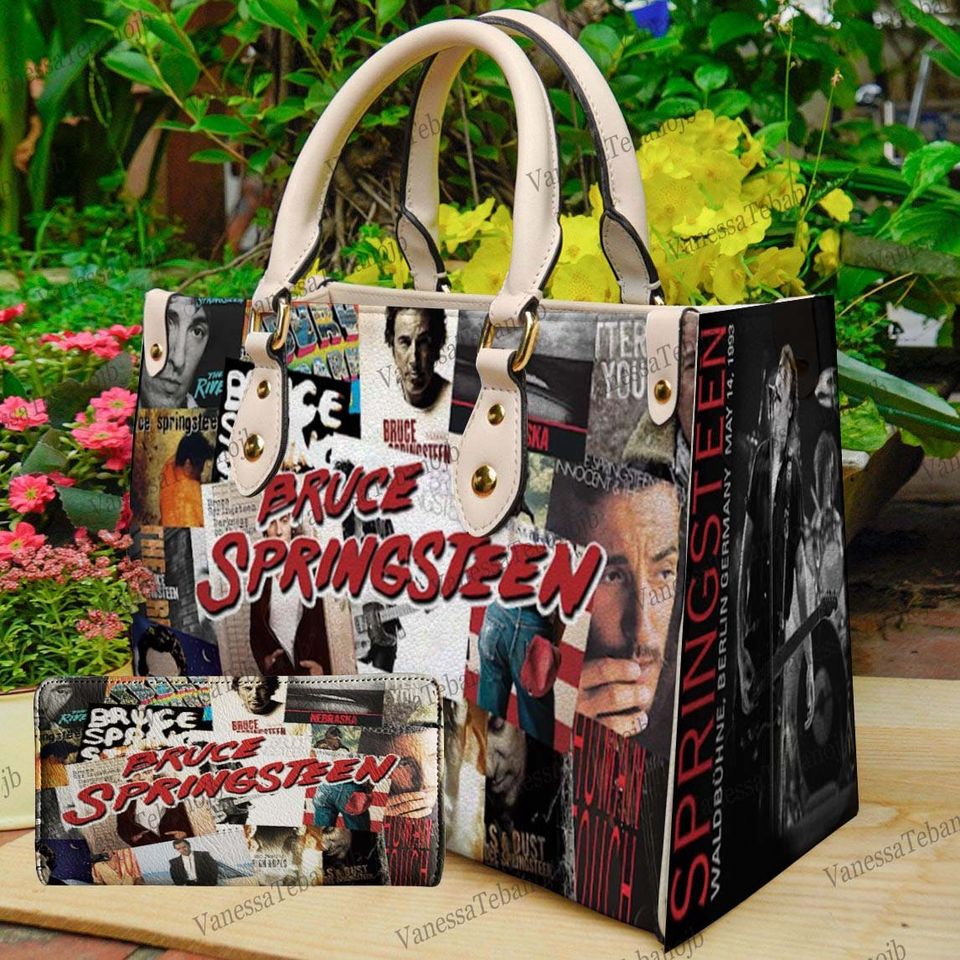 Bruce Springsteen Leather Handbag