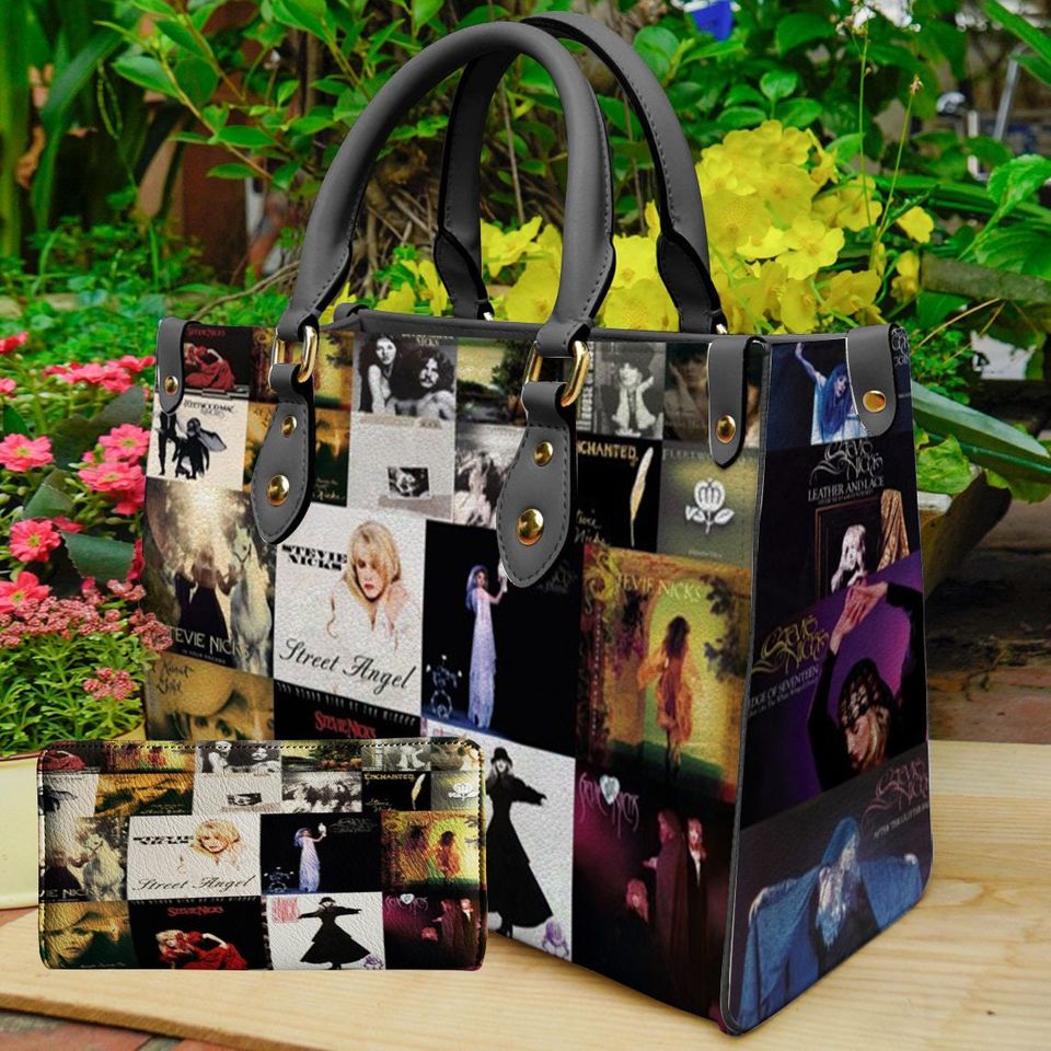 Stevie Nicks Leather Bag, Shopping Bag