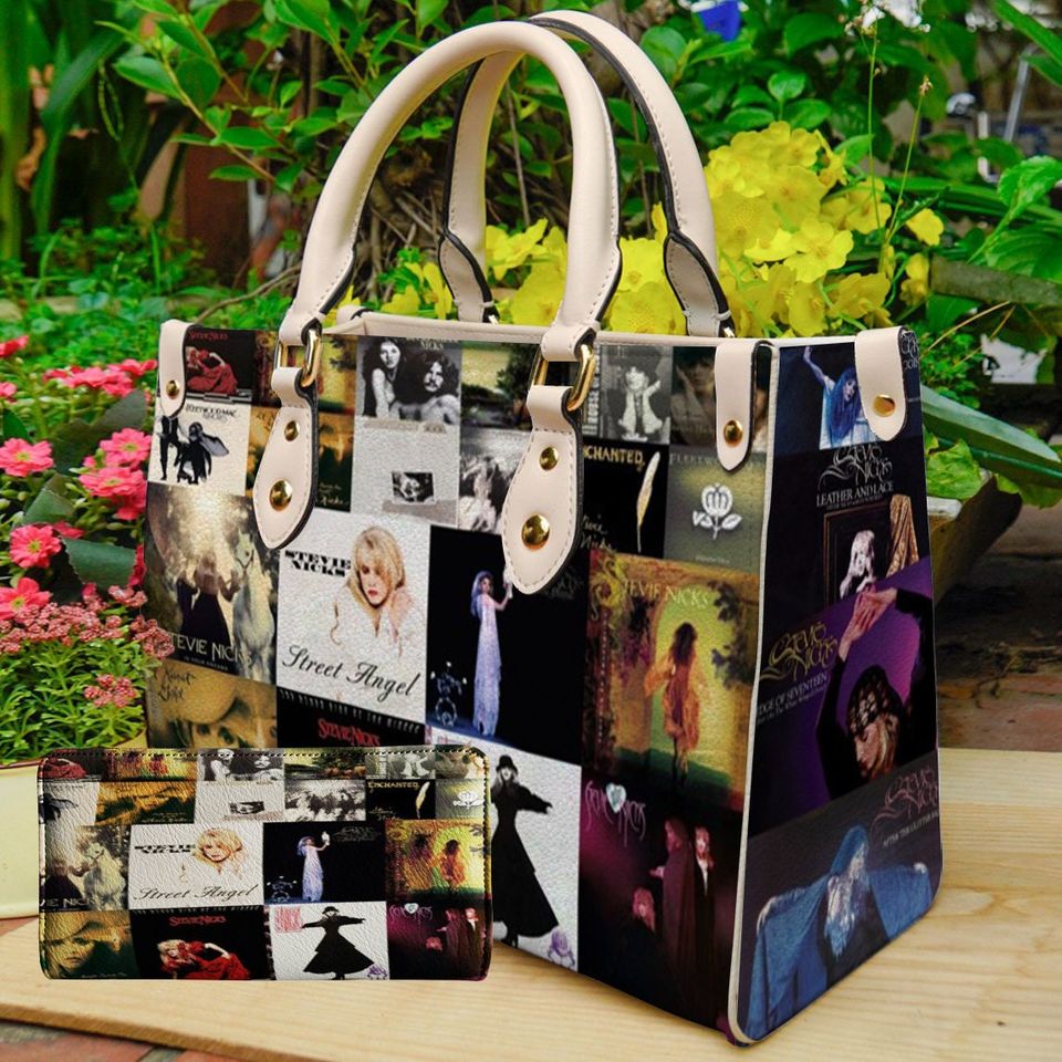 Stevie Nicks Leather Bag, Shopping Bag