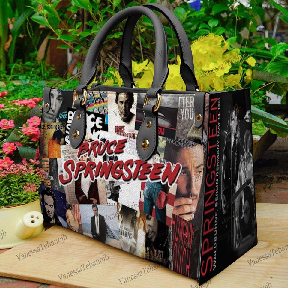 Bruce Springsteen Leather Handbag