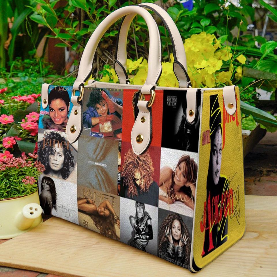 Vintage Janet Jackson Handbag, Janet Jackson Leather Bag