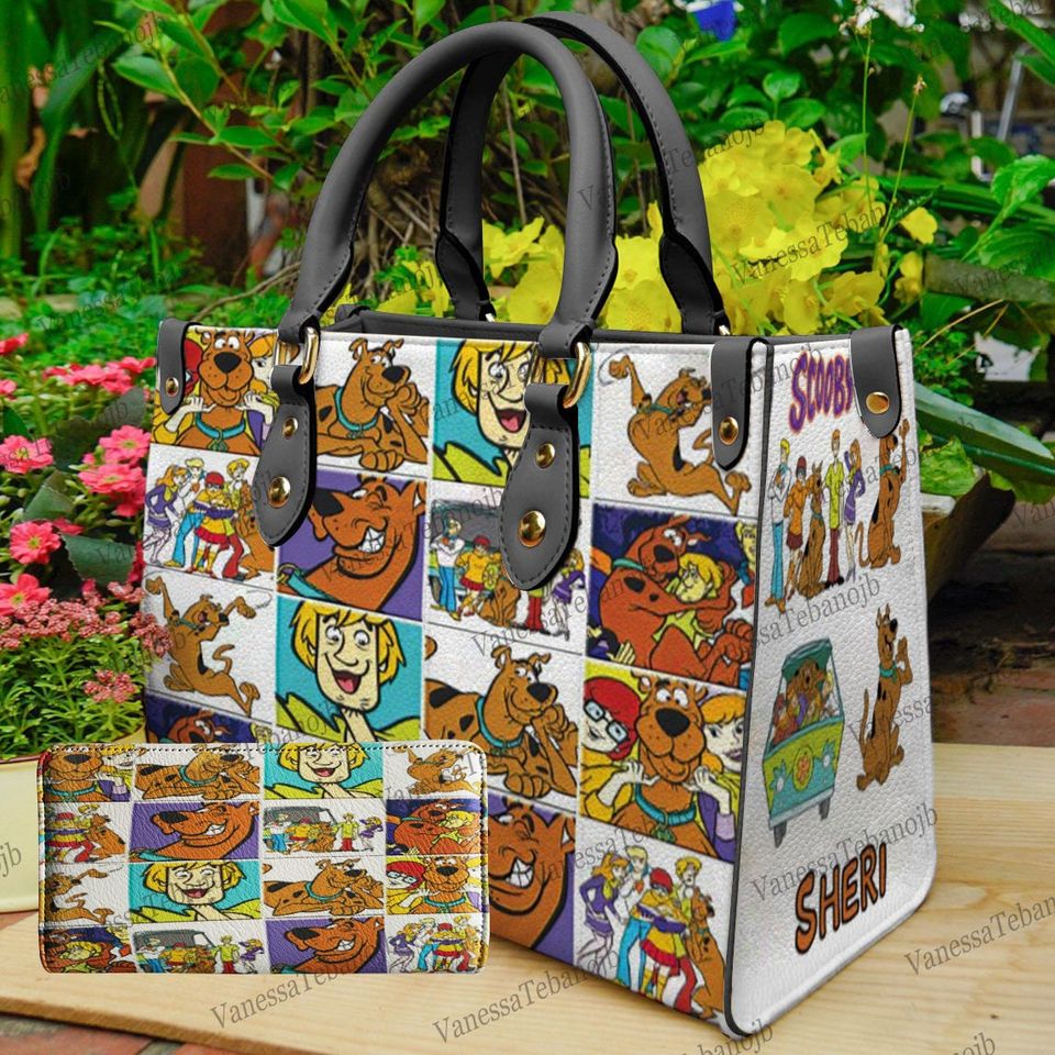 Scooby Doo Leather Handbag, Leather Bag