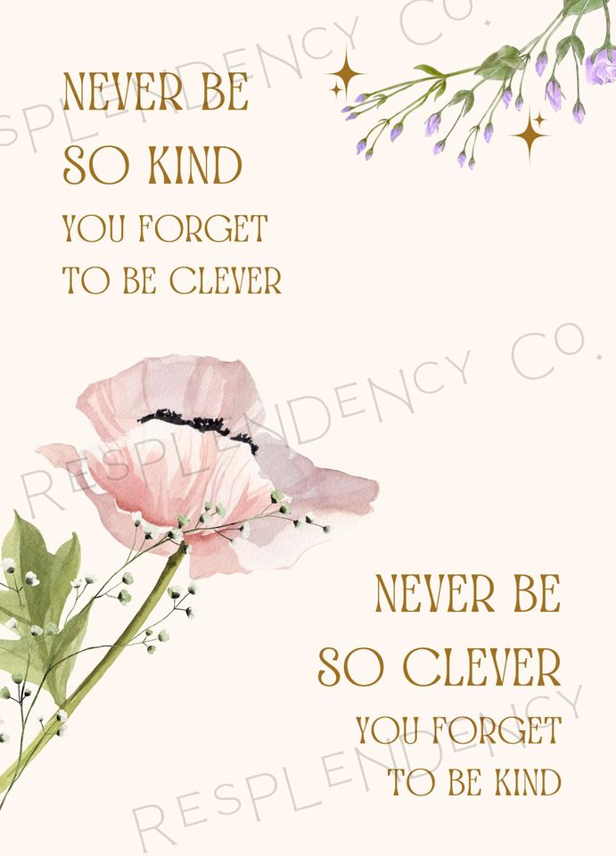 Marjorie Prints - Pair of Floral Taylorr Swifts Lyric Prints