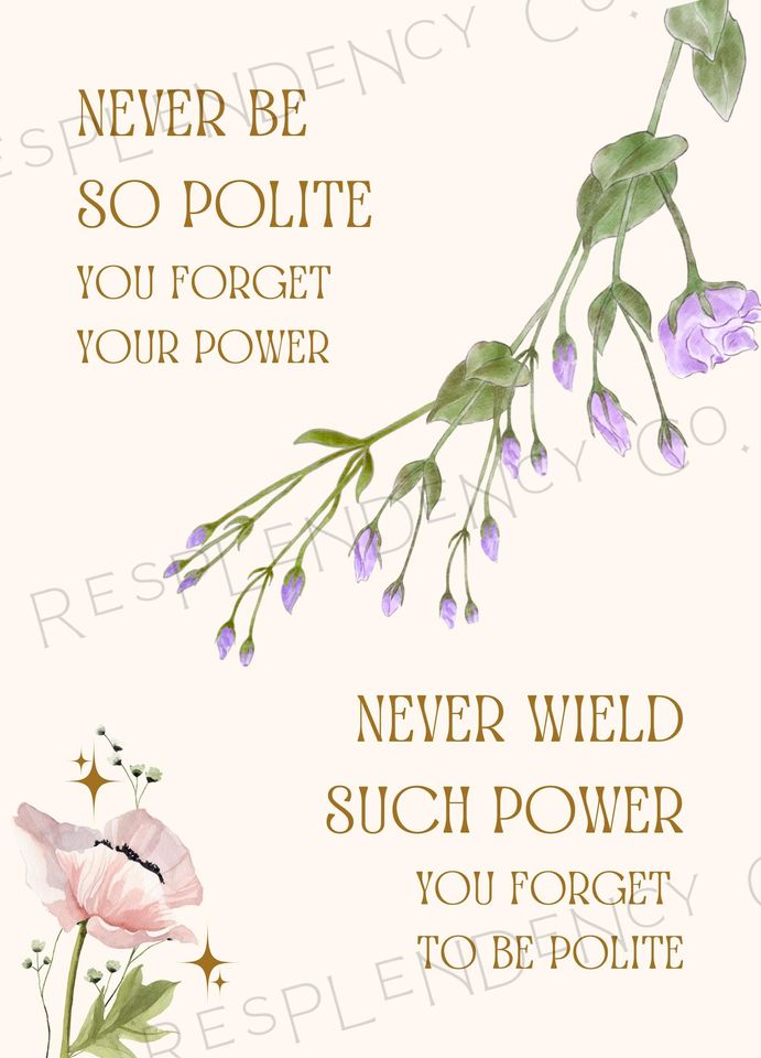 Marjorie Prints - Pair of Floral Taylorr Swifts Lyric Prints