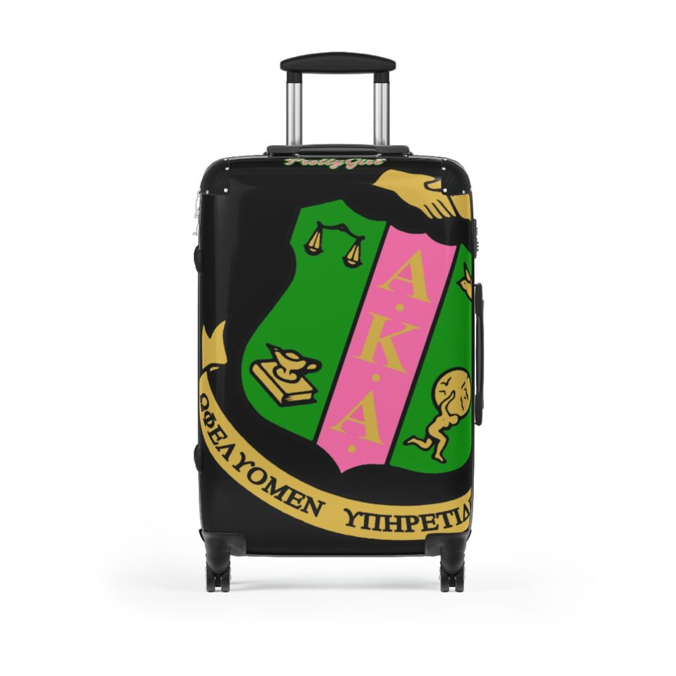 Stylish AKA Sorority Suitcase