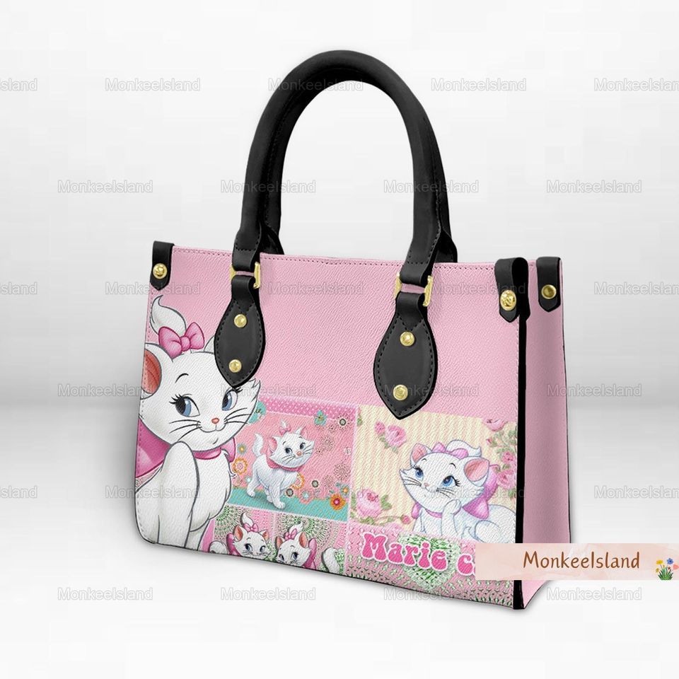 Marie Cat Leather Bag, Disney Marie Cat Handbag