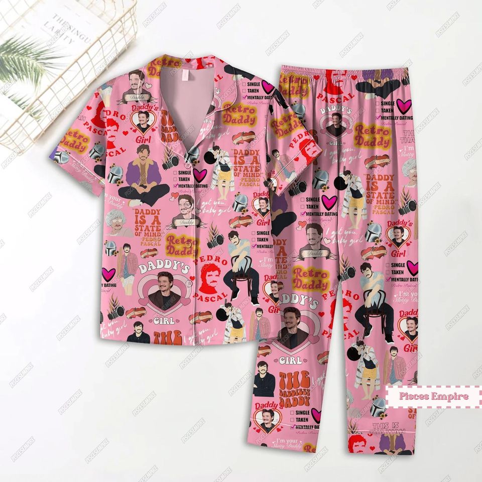 Pedro Pascal Pajamas, Narco Pedro Pascal Shirt, Pedro Pascal Holiday Pajamas
