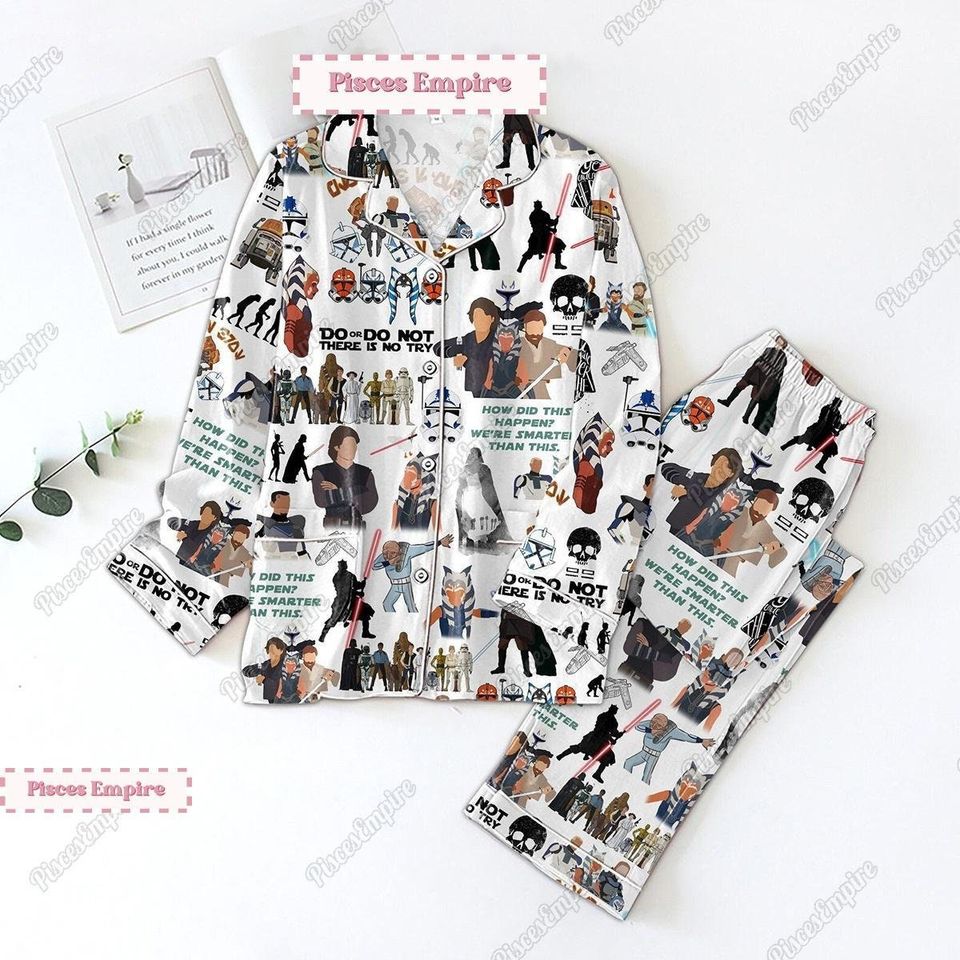 Star Wars Pajamas Set, Disney Pajamas Sets