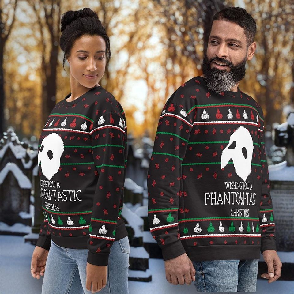 Phantom of the Opera Inspired Ugly Christmas Sweater