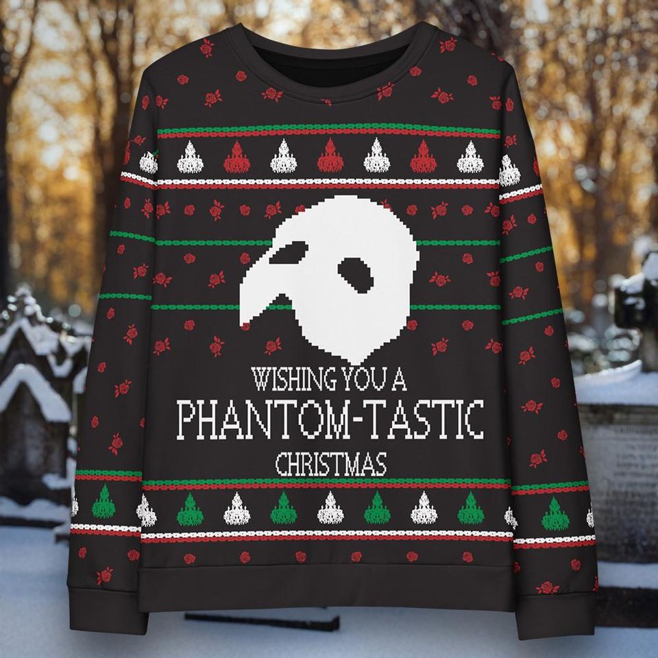 Phantom of the Opera Inspired Ugly Christmas Sweater