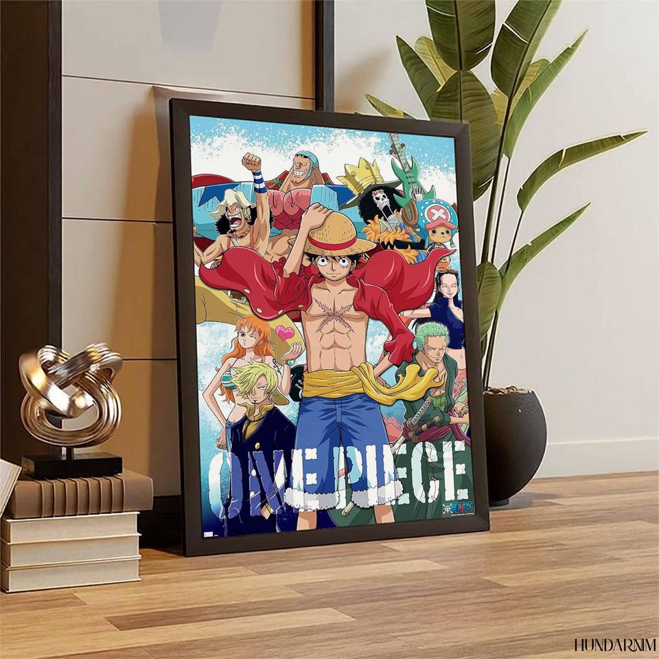 One Piece Pirate Adventure Wall Poster Premium Matte Vertical Art