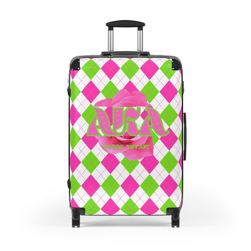 Alpha Kappa Alpha Suitcase