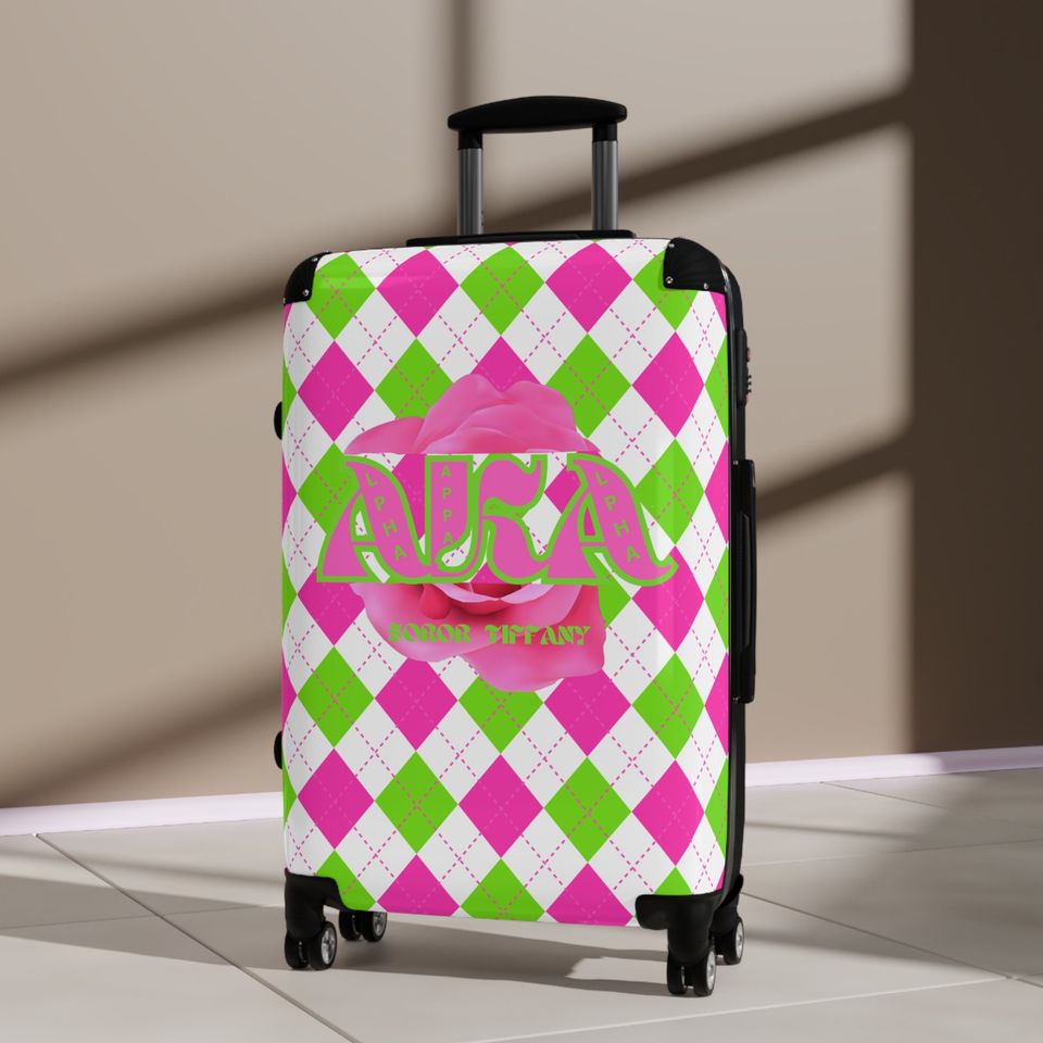 Alpha Kappa Alpha Suitcase