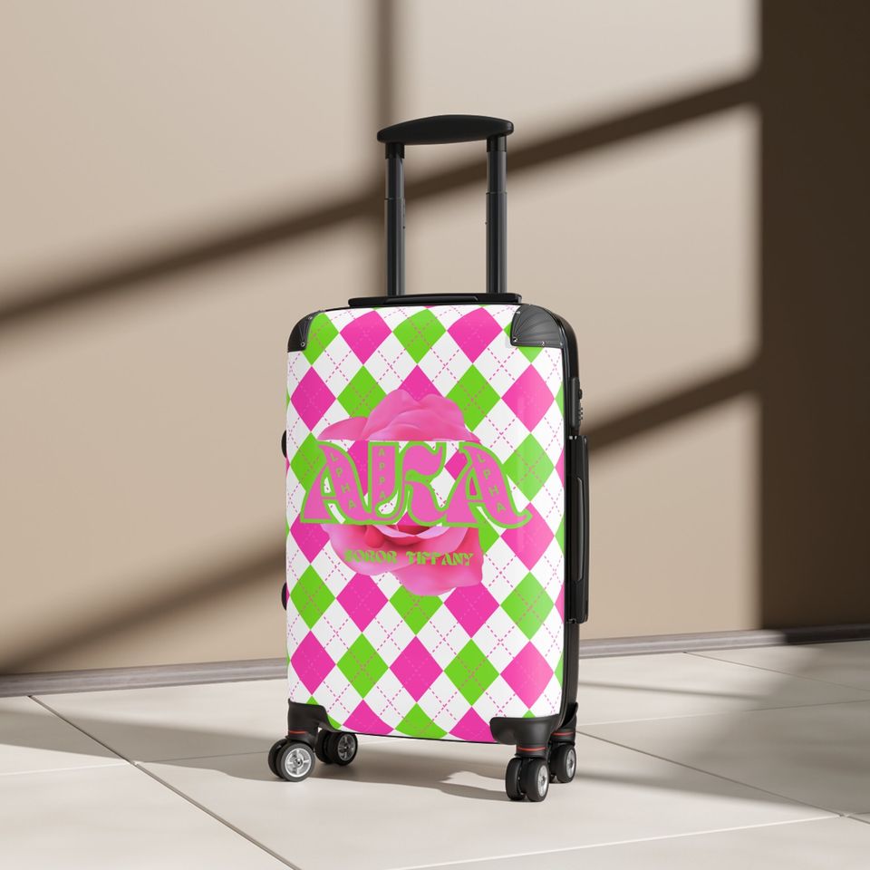 Alpha Kappa Alpha Suitcase