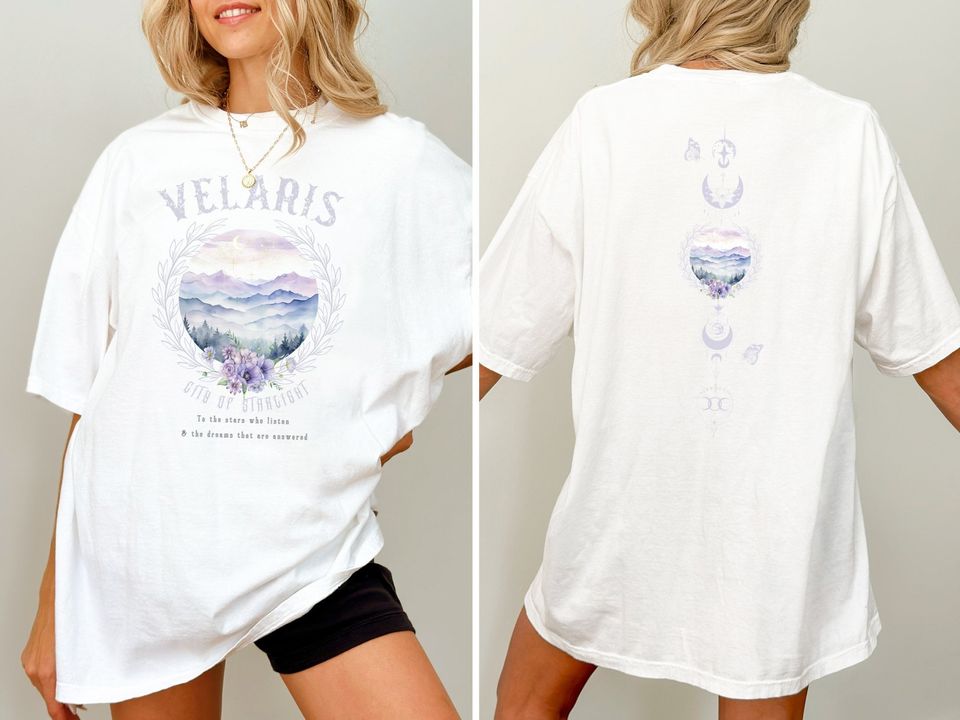 Velaris ACOTAR Comfort Colors Shirt, Velaris City