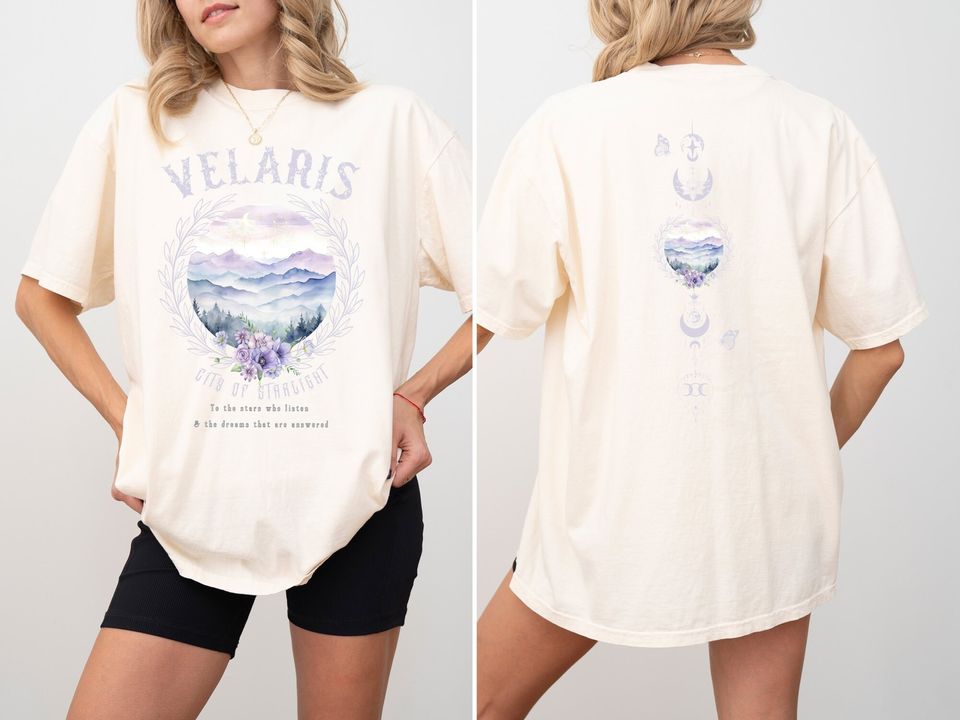 Velaris ACOTAR Comfort Colors Shirt, Velaris City